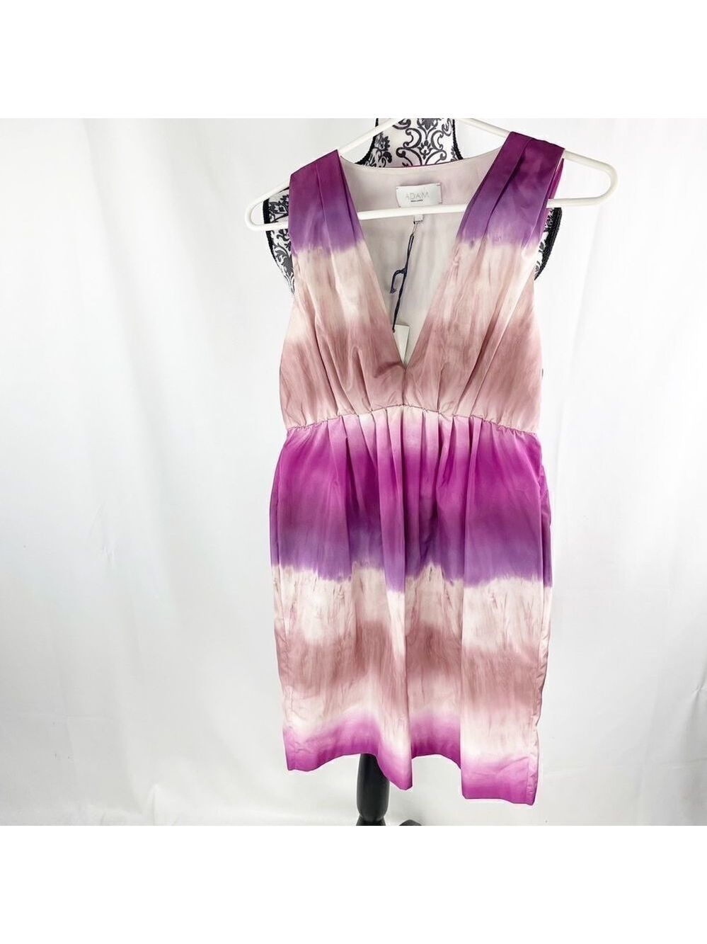 Adam AdamĀ Lippes Tie Dye Fitā&āFlareāDress